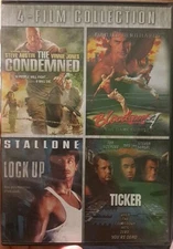 Four-Film Collection (The Condemned / Bloodsport 4 / Lock-Up / Ticker)