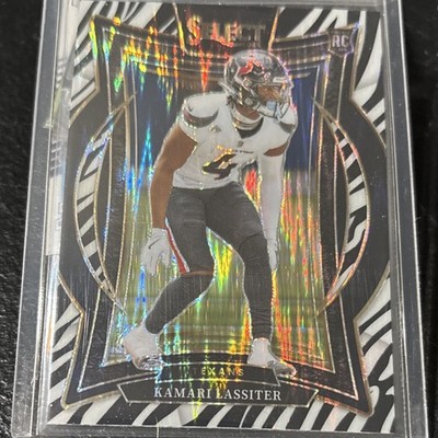 2024 Panini Select Kamari Lassiter Zebra Prizm #77 Houston Texans NFL