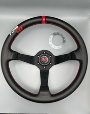 Volant Sport En Cuir Fiat Punto GT Turbo 350Mm / 80Mm