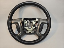 2007-14 Chevrolet Tahoe Silverado Sierra Avalanche Steering Wheel Black Leather