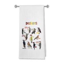 Colorful Bird Decorative Kitchen Towels and Dishcloths, Birds Gifts Hand Towe...