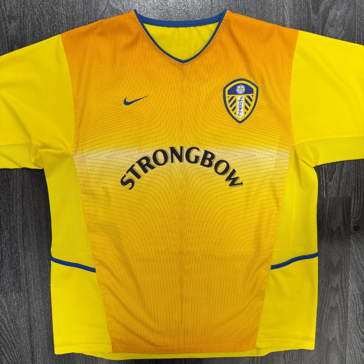 Camiseta de local del Leeds United 2004-05 - 4/10 - (Niños XL