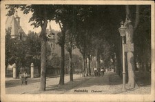 Malmedy Belgium Chatelet Street Scene c1900-20s Vintage Postcard