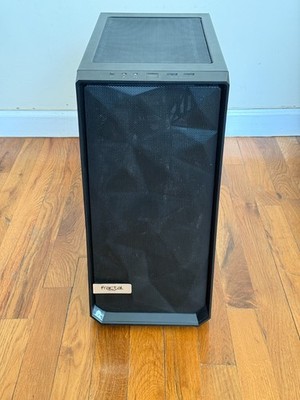 Fractal Design Meshify C Compact ATX & Micro-ATX Computer Case - Black