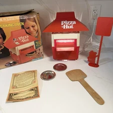 Vintage Coleco Pizza Hut Electric Baking Oven Toy 7350 1970s