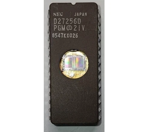 5x 27256 EPROM D27256D, vecchie, difficili da programmare, per uso didattico - Bild 1 von 1