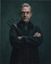 Martin Freeman Sherlock Autographed Signed 8x10 Photo COA #5