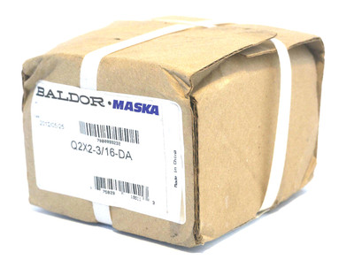 NEW BALDOR MASKA Q2X2-3/16-DA ADAPTER Q2X2316DA