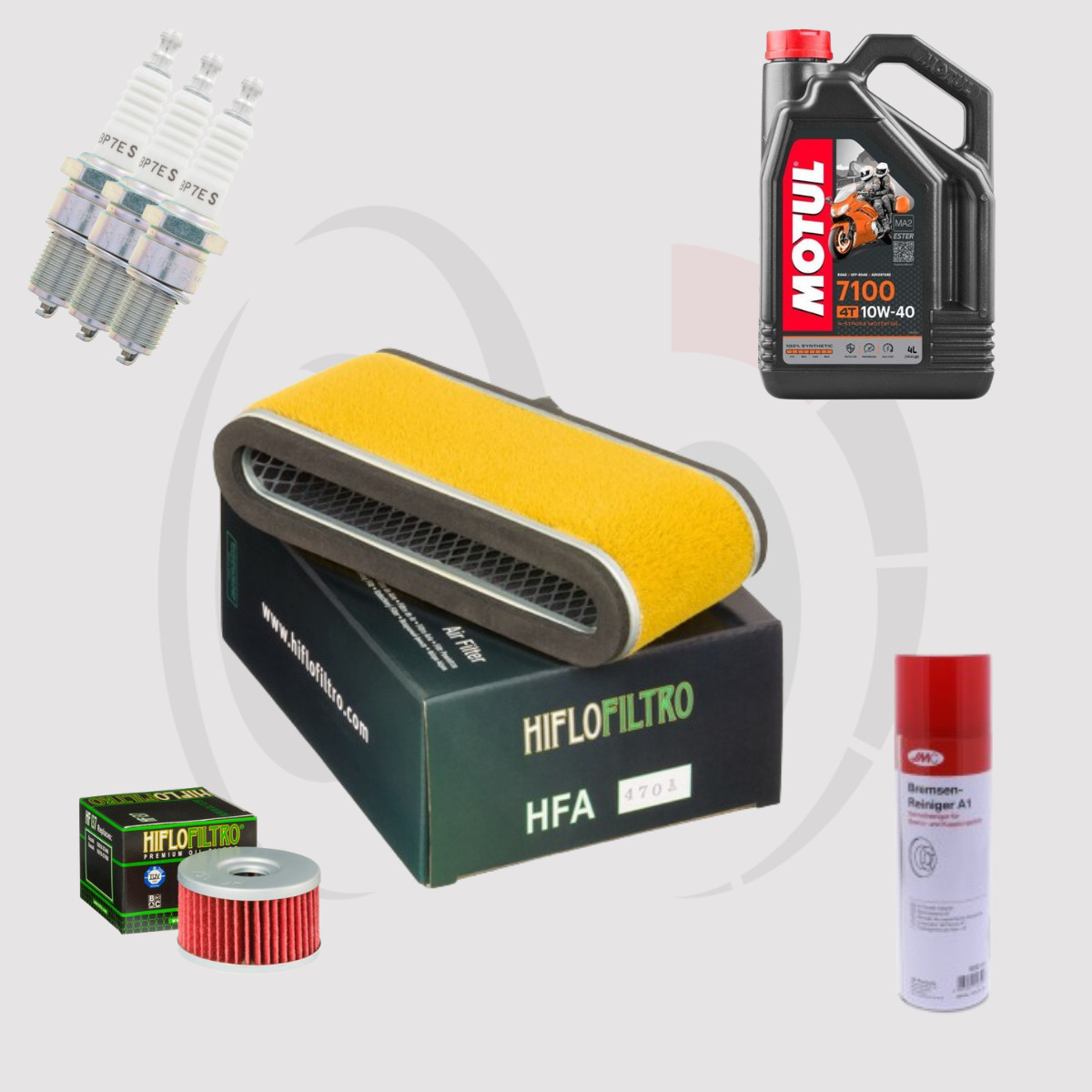 Kit Vidange YAMAHA XS 750 pour Préparer vos Voyages Estivaux avec l'Huile MOTUL 7100 10w40