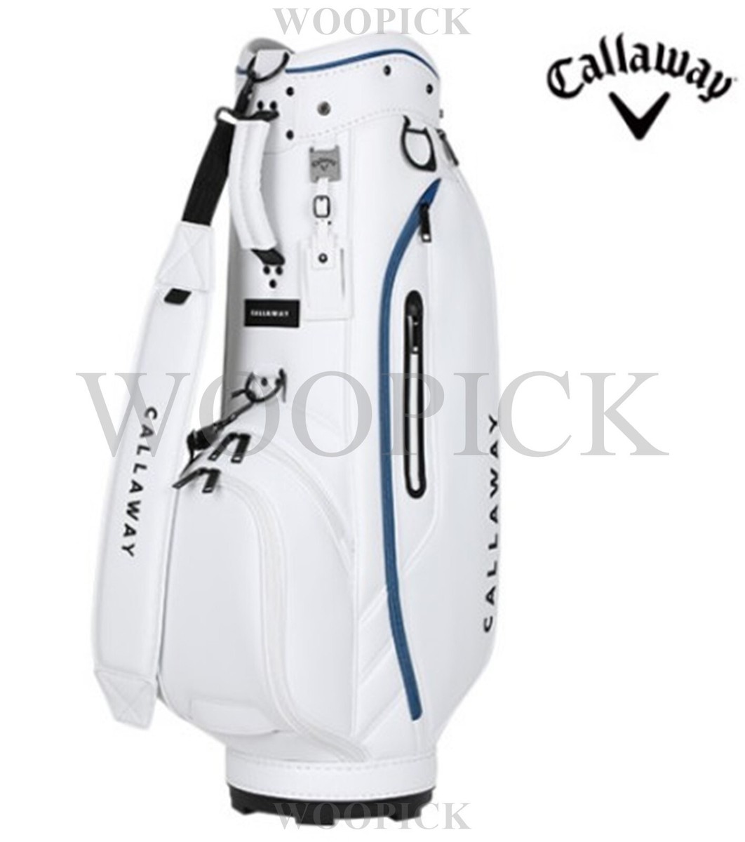 Callaway ホワイト ゴルフバッグ Callaway 2024 Waves Golf Caddie Bag 9.0inch 5Way PU PE -White | eBay