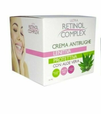 Beruhigende und schützende Gesichtscreme 50 ml mit Aloe Vera regeneriert stimuliert die Haut 
