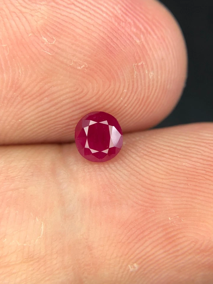 0.85 Ct Natural Untreat ruby Pinkish Red Color Oval Shape Gem's From Afghanistan - Image 2 of 4