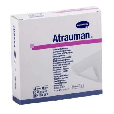 HARTMANN Atrauman® Dressing Non Adhesive 7.5x10cm x 5...