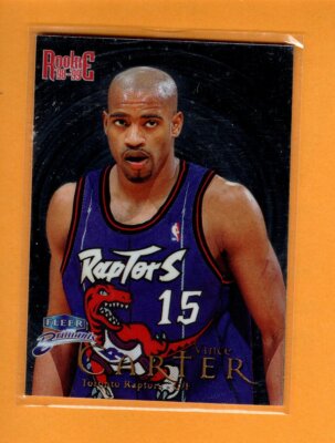 1998 Fleer Brilliants Rookie VINCE CARTER Raptors - Main Image