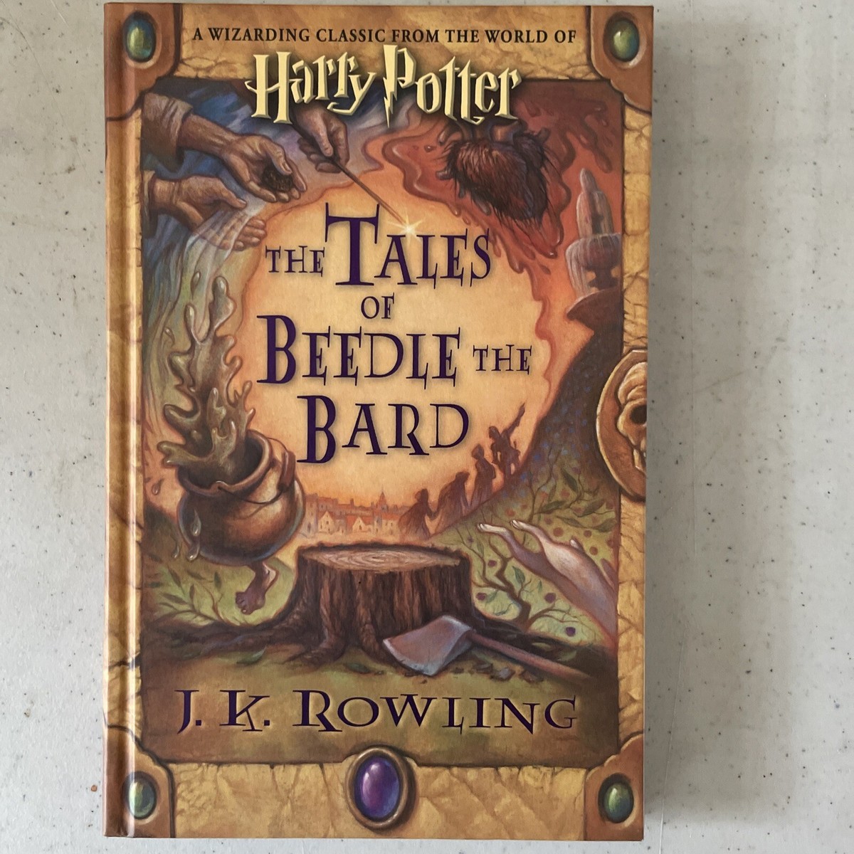 HARRY POTTER The TALES OF BEEDLE THE BARD JK Rowling 1st
