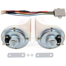 12V 110DB 18 Sounds Snail Air Horn Siren Universal For Car Motorcycle Boat