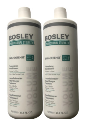 Bosley Defense Volume Conditioner Normal/Fine Non Color-Treated Hair 33.8Oz