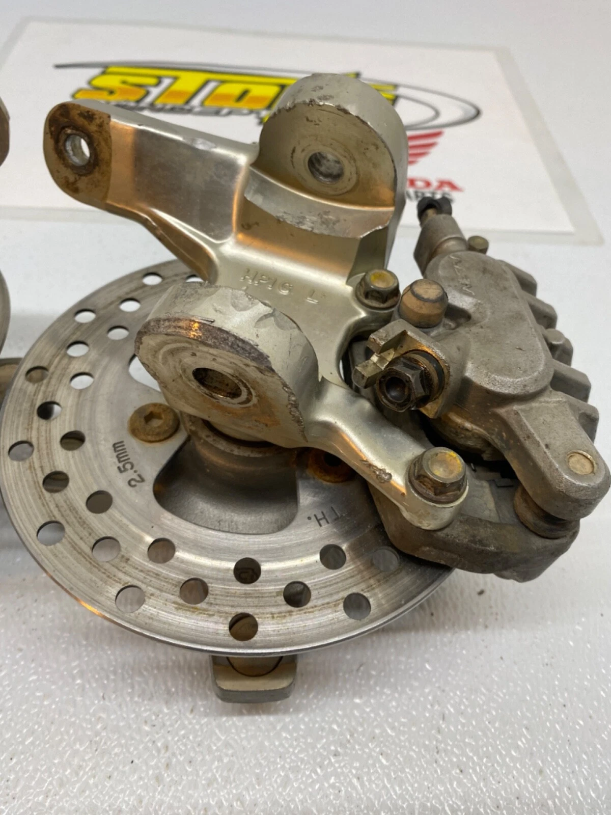 HONDA TRX450R TRX 450R FRONT END WHEEL HUBS SPINDLES CALIPERS UPDATE 400EX 250R