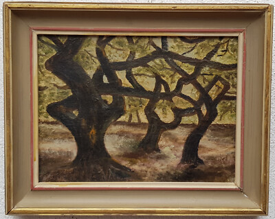 Oil painting painting oil painting masterpiece landscape nature forest 337