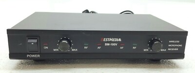 BESTMEDIA BEST MEDIA BM-100V Wireless Microphone Receiver