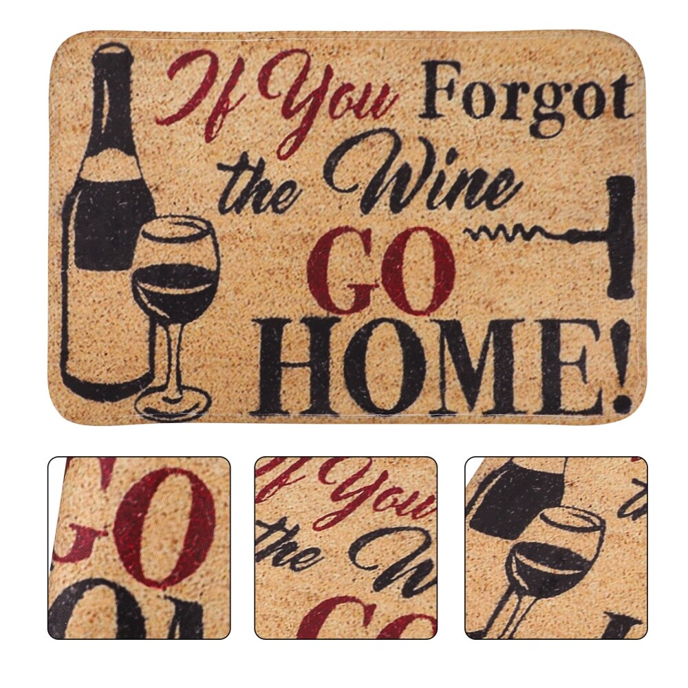 Flannel Floor Mat Door+mat+ +door+mat Nonslip Rug Outdoor Front