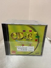10 SEALED Vtg Great Quality CD-R 700MB / 80MIN CD Recordable Disc