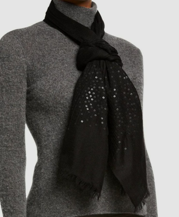 thin sequin stole