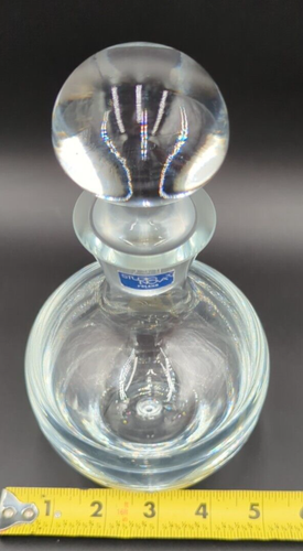 Studio Nova Crystal Glass Decanter With Stopper Hand Blown Poland Heavy Nice! - Picture 12 of 12