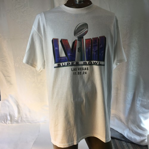 Gildan Bud Light Super Bowl 58 LVIII T-Shirt Men's Sz L T-Shirt Cheifs 49ers - Picture 2 of 24