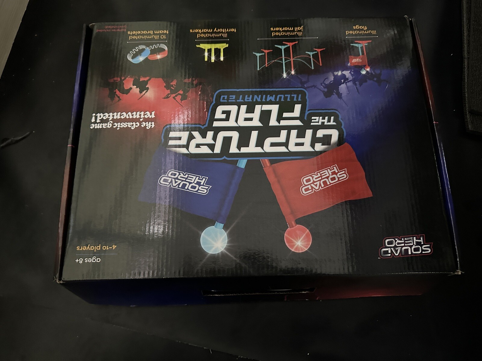 Squad Hero Capture The Flag Illuminated Play Set 10 Players New In Box NIB
