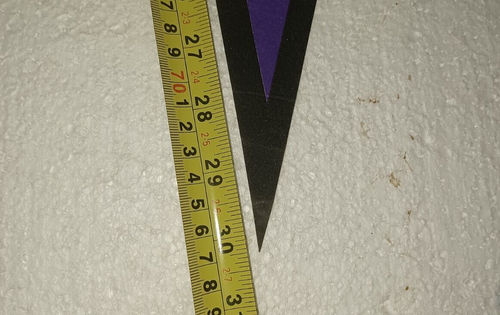 Northwestern University Wildcats Pennant 30" x 12" PLZ READ AND SEE PICS - Picture 6 of 8
