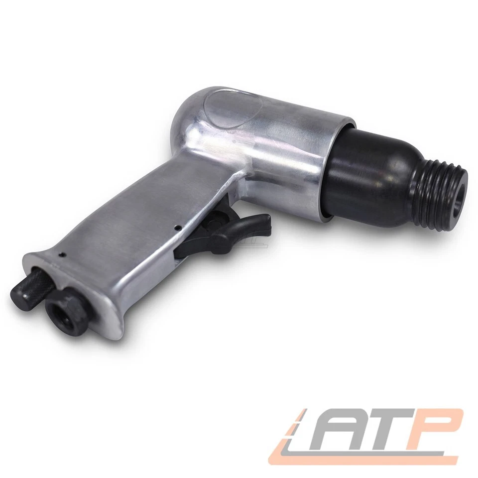 ENVA SET: DRUCKLUFT MEIßELHAMMER DRUCKLUFTHAMMER 6-TLG. + NADELENTROSTER  - Bild 2 von 4