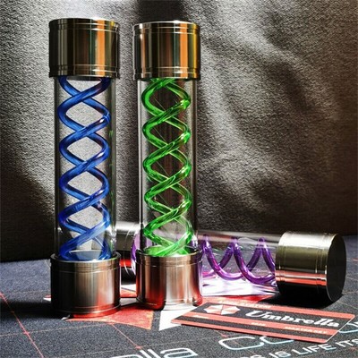 Resident Evil 1:1 T-Virus Glass Bottle Test Tube W/Laboratory ID Card Model Cos