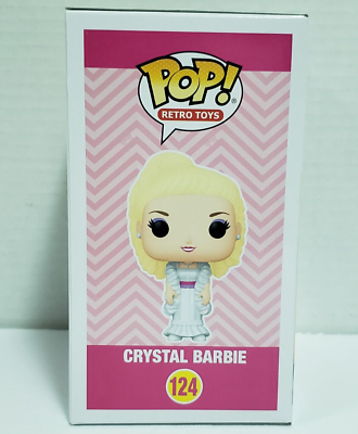 Funko POP! Retro Toys: Crystal Barbie – Glitzernde Vinylfigur, Ca. 9,5 Cm, Sammlerstück Für Barbie-Fans