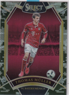 PANINI 2016-17 SELECT THOMAS MULLER トーマス ミュラー ドイツ代表