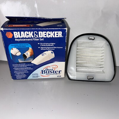 Black and Decker DustBuster Genuine OEM Replacement Filter # VF20