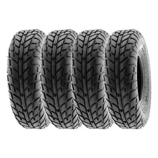 SunF 145/70-6  145/70x6 Hardpack Race Sport ATV UTV Tire 6 PR A021 - Set of 4