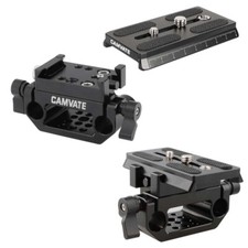 Quick Release QR Plate Clamp DSLR Camera Tripod Mount Adapter Holder