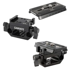 Quick Release QR Plate Clamp DSLR Camera Tripod Mount Adapter Holder