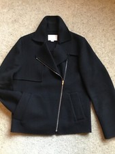 Alexander Wang Wool Biker Style Jacket Size 2 Us