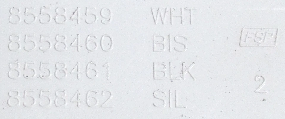 8558459 | FILTRO TRAMPA PELUSA SECADORA Blanco, Gris Oscuro, SÍ Extensor, SIN dientes Foto 2 de 4