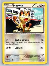Meowth Next Destinies 80/99 Common Pokémon — English Near Mint on eBay