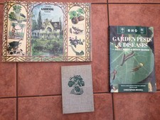 vintage gardening books x 2 plus a gardening planner