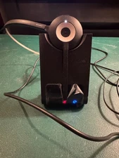Jabra Pro 930 Mono Wireless Headset with Charging Base – USB, Tested & Working