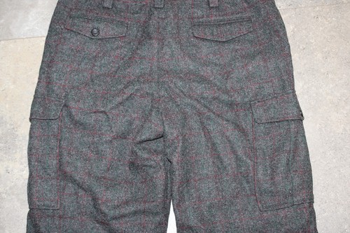 Vintage LL Bean Windstopper Hose gefüttert Cargo Wolle Jagd Feld 38 x 28 - Bild 13 von 18