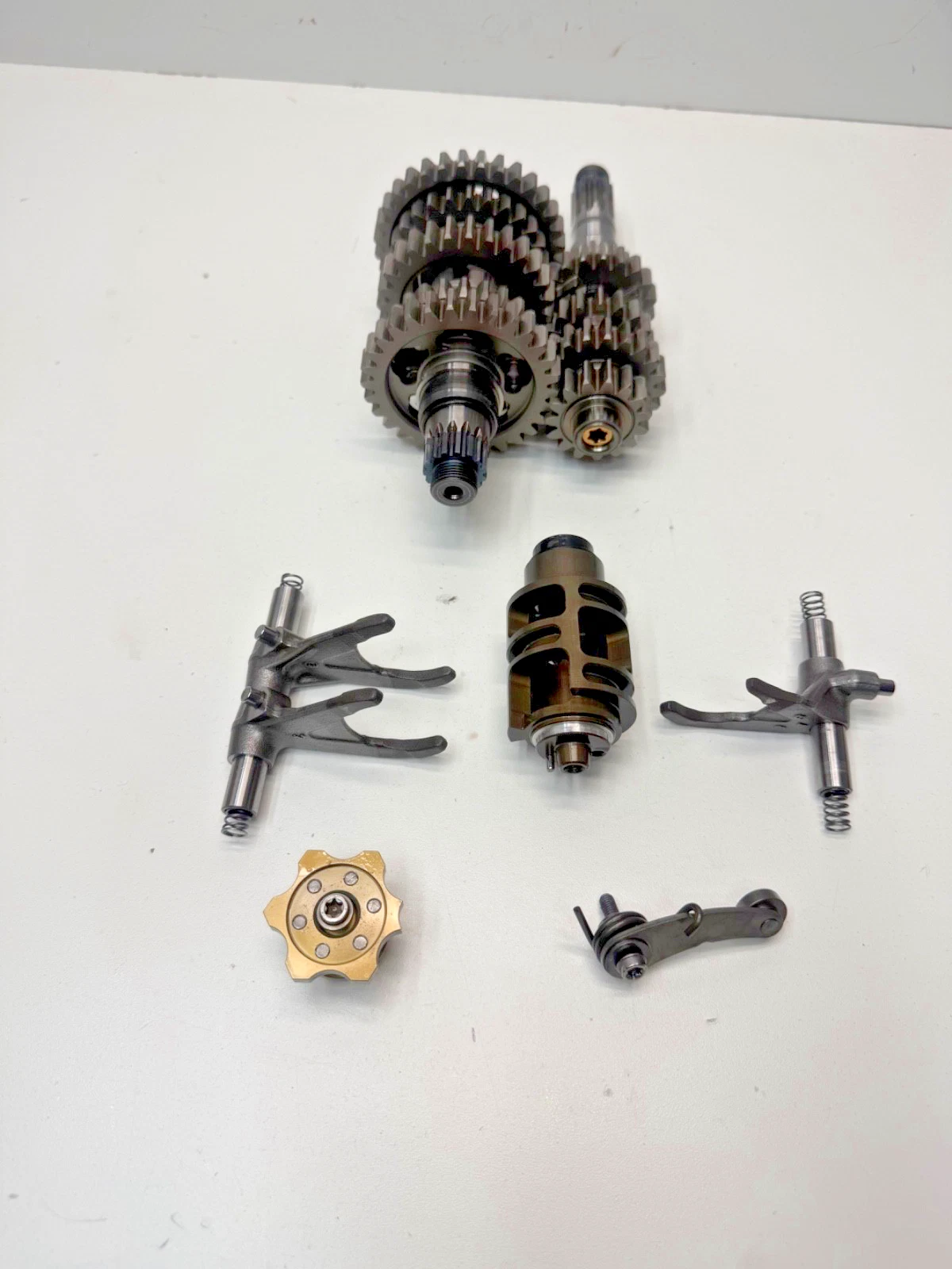 2025 Tf250x oem transmission input output shaft gears 24-26 Tf 250 250-x 250x 1