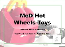 McDonald's 1993-Current Vintage/Modern Hot Wheels-Pick