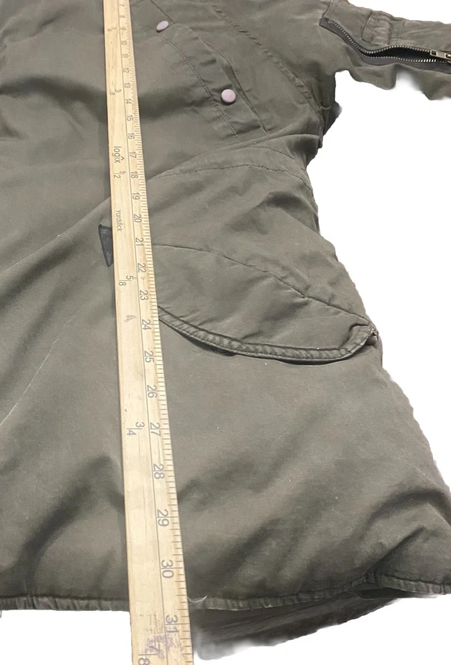 Ambiguous Clothing Mens Down Filled Puffer Jacket Y2K Streetwear Rare - Image 2 of 4