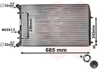 MotorküHler WasserküHler *** IR Plus *** VAN Wezel 76002010 FüR FOX Polo Skoda 4