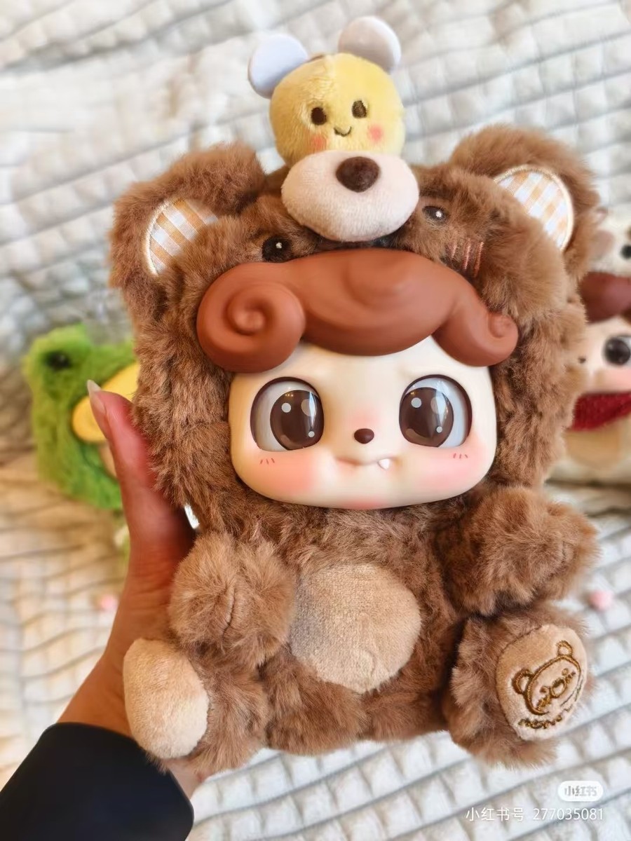 Jotoys Q.kid Animal Preschool Series Plush Toy Confirmed Blind Box